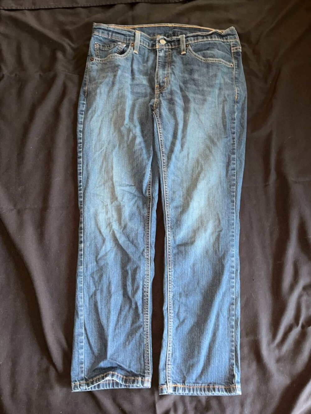 Levis Mens 541 Athletic Fit Jeans W32 L30 Blue Denim